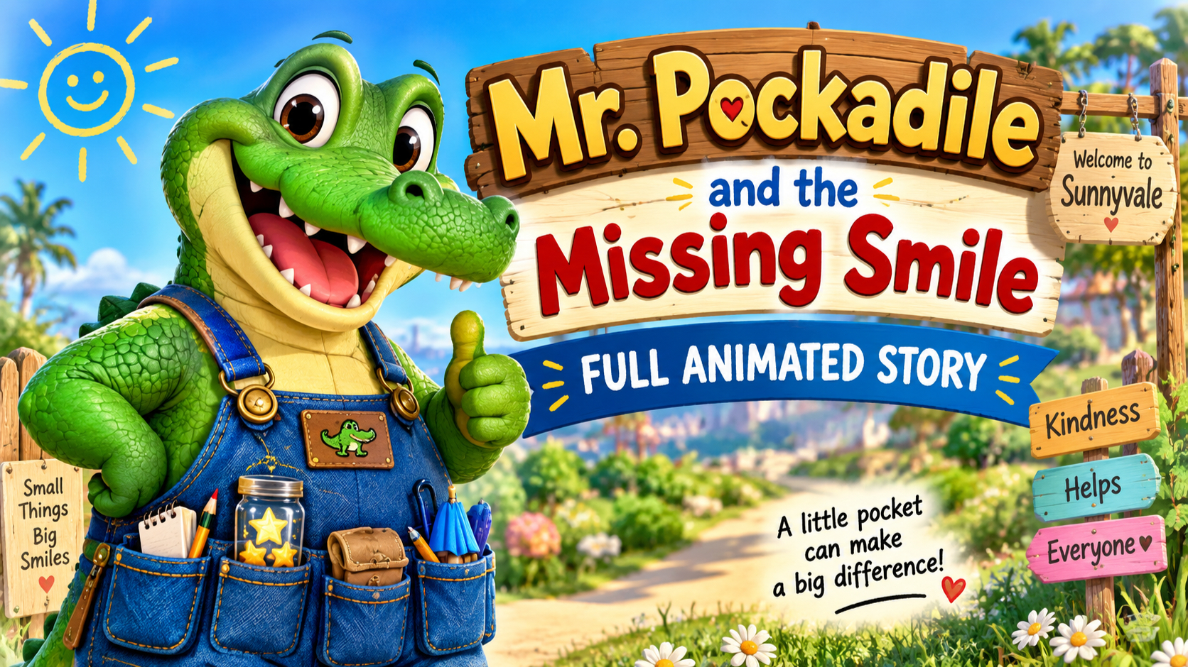 Mr Pockadile's Pockets – Official Music Video